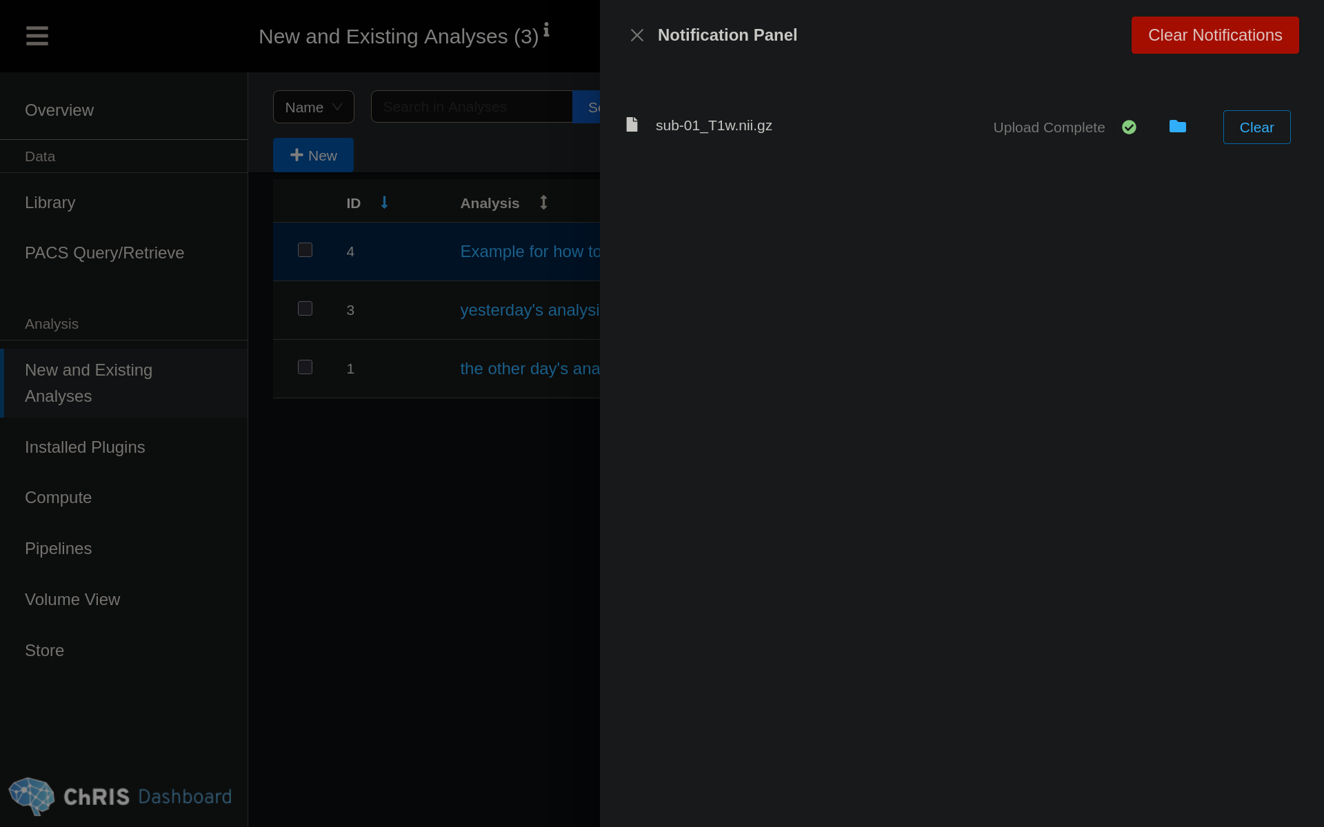 Screenshot of the notification drawer done