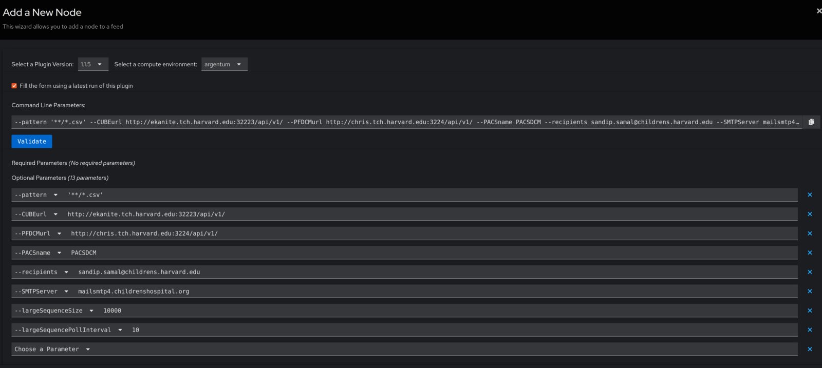 Add a New Node wizard for pl-dypxflow